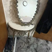 آیینه شمعدان برنجی