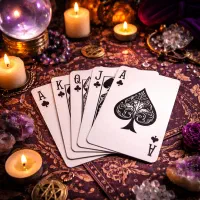 دعا سرکتاب فال ورق تاروت قهوه