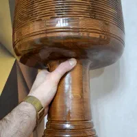 تمبک سفارشی اصفهان چوب گردو۲۷.۵