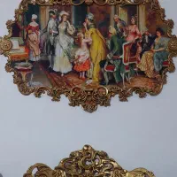 تابلو ماشینی با طرح و رنگ زیبا