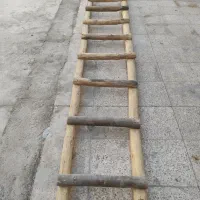 نربان چوبی محکم 5متری|مصالح و تجهیزات ساختمان|کارون, |دیوار