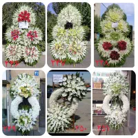 تاج گل تکی عمده ختمی تسلیت ترحیم کد۲۰۳ عزا