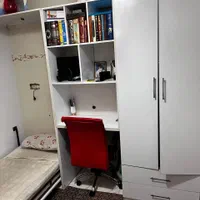 تخت خواب تاشو کمد و میز کامپیوتر عرض262 عمق 62|تخت و سرویس خواب|تهران, قصر فیروزه ۲|دیوار
