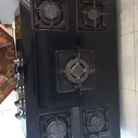اجاق گاز پنج شعله طرح فر آتشگر