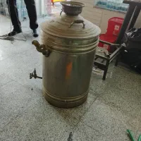 سماور بزرگ برنج بشکه ای ۶۰ لیتر