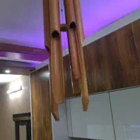 آویز سقف چوبی مناسب برای بالای درب کافی‌شاپ و...