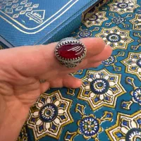 انگشتر نقره یاقوت سرخ|جواهرات|مشکین‌دشت, |دیوار