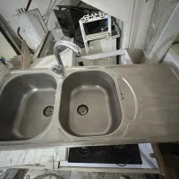 سینک دوقولو درحد،هود داتیس،کابینت ام دی اف