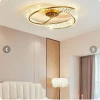 لوستر سقفی کریستالی دفرمه ۶۰