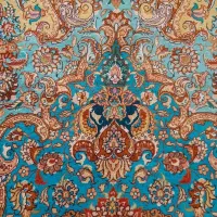 جفت ۳ متری تمام ابریشم تبریز|فرش|تهران, کاج|دیوار