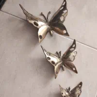 دیوار کوب پروانه3 تایی