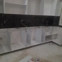 نصب سرامیک بین کابینتی چسبی حمام وتمام واحد