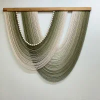 بومریس دستسازمکرومه دیواری
