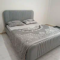 تخت خواب یکنفره/دونفره تمام پارچه سرای خواب آداک|تخت و سرویس خواب|یزد, |دیوار