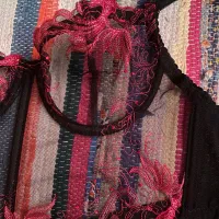 نیم تنه تمام گیپور فنر دار