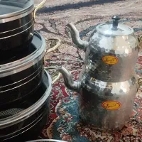 قوری کتری چکشی براق|قوری، کتری، قهوهساز دستی|قم, باغ شازده|دیوار