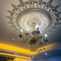 دور لوستر سقفی سبک قابل شستشو(دورلوستر)|لوستر و چراغ آویز|تبریز, |دیوار