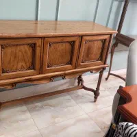 میزکنسول چوب راش