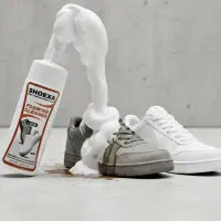 سوپر فوم تمیزکننده قوی کفش و کتونی + فرچه+ لکه بر