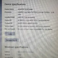 لپ تاب Asus - corei7-RAM8