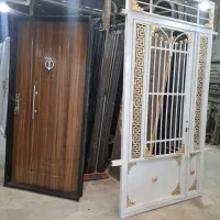 درب باغی در کلاسیک جدید درب حیاطی در حیاط