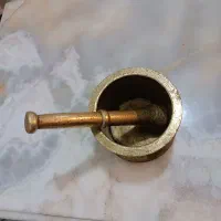 هاونگ قدیمی جنس برنز|ظروف پختوپز|خوی, |دیوار