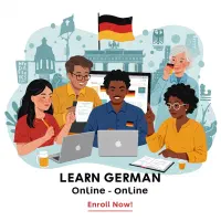 تدریس آنلاین زبان آلمانی A1 تا B2