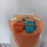 کیک خانگی تازه