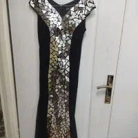 لباس مجلسی مخمل آینه کاری