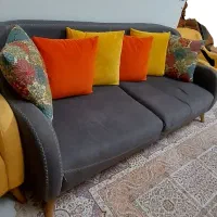 نیم ست مبل ۵ نفره|مبلمان خانگی و میز عسلی|اهواز, شهرک نفت|دیوار