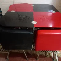 میزنهارخوری ۴نفره|میز و صندلی غذاخوری|ایلام, |دیوار