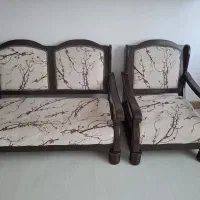 مبلمان 6 نفره با چوب نراد روسی