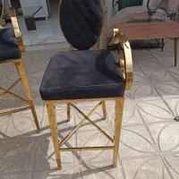 صندلی استیل طلایی طرح ملودی|صندلی و نیمکت|سبزوار, طبرسی (جعفرآباد)|دیوار