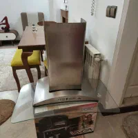 هود استیل شومینه ایی