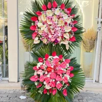 تاج گل یادبودافتتاحیه،ختم ترحیم و تبریک عروسی وعزا