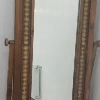 لوستر اینه ساعت جاکفشی چوب