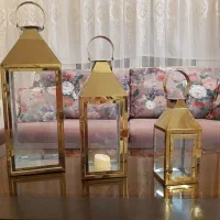 فروش لوستر ایستاده و شمعدان طرح فانوس|لوستر و چراغ آویز|مشهد, جانباز|دیوار