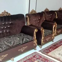 ۲ دست مبل راحتی وسلطنتی سالم