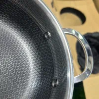 قابلمه استیل ۱۰ پارچه کف لیزری هرموسا اسپانیا|ظروف پخت‌وپز|کرمانشاه, |دیوار