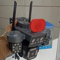 دوربین وایرلس/سیم کارتی چهار لنز بدون قطعی تصویر