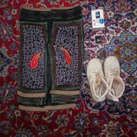 کفش پوتین خاکی درحدنو