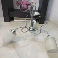 لوستر سه شاخه دوعدد و دیواری|لوستر و چراغ آویز|محمودآباد, |دیوار