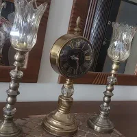 شمعدان و ساعت شامپاینی