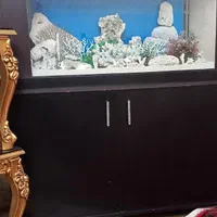 اکواریوم چشم نواز کمدی با یکسری مسایل انباری|ماهی|تهران, خزانه|دیوار