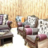 مبل نیمی سلطنتی راحتی،چوب راش مستحکم|مبلمان خانگی و میز عسلی|پیشوا, |دیوار