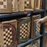 تخته نرد شطرنج تاس مهره منبت و فدراسیونی