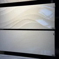 سرامیک نیلان کرم 90×30 طرح سنگ براق حمام و سرویس