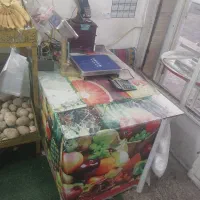 فروش کامل وسایل میوه فروشی|فروشگاه و مغازه|شیراز, شیشه‌گری|دیوار