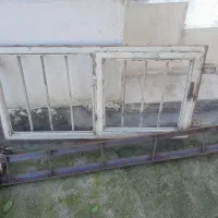 پنجره اهنی سنگین با درافزار