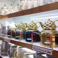 سماور/روگازی/کتری قوری آر اس کا استیل چدن با ارسال